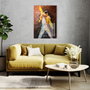 Wallity UV-566 Cuadro Decorativo de Vidrio Templado Multicolor 30 x 45 cm